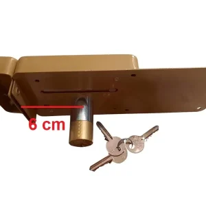 Bestseller Serratura ferroglietto per METALLO a 6 mandate con scrocco P65 FF 60dx 25878-60dx